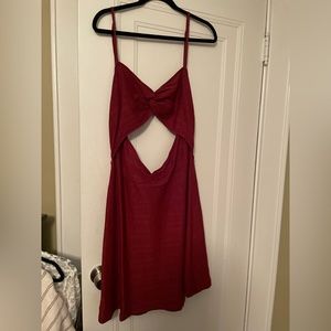 Anthropologie Cut Out Dress